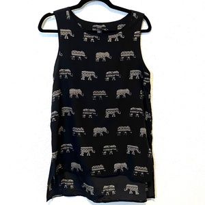 Forever 21 Elephant Tank Top